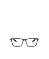 Prada Eyewear Rectangular Frame Glasses In Black
