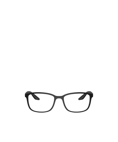 Prada Full Frame Plain Mirror In Black