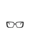Prada Eyewear Square Frame Glasses In Black