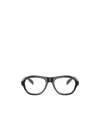 Prada Full Frame Plain Mirror In Black