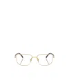 Prada Full Frame Plain Mirror In Brown
