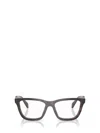 Prada Full Frame Plain Mirror In Brown