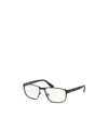 Prada Full Frame Plain Mirror In Brown