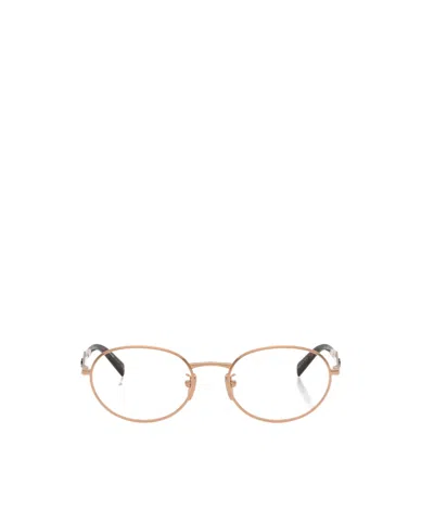 Prada Full Frame Plain Mirror In Transparent