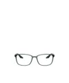 Prada Full Frame Plain Mirror In Gray