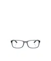 Prada Full Frame Plain Mirror In Gray