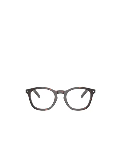 Prada Full-frame Plain Mirror In Brown