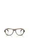Prada Full Frame Plain Mirror In Green
