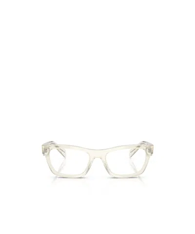 PRADA PRADA EYEWEAR SQUARE FRAME GLASSES