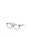 Prada Full Frame Plain Mirror In White