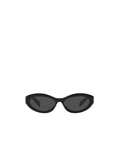Prada Full Frame Sunglasses In Black