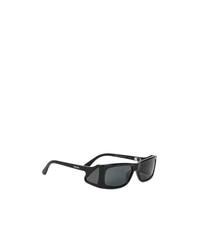 Prada Full Frame Sunglasses In Black