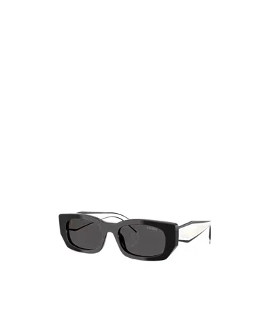 Prada Full Frame Sunglasses In Black