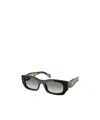 Prada Full Frame Sunglasses In Black