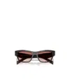 Prada Full Frame Sunglasses In Black
