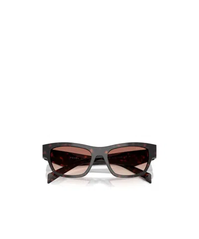 Prada Full Frame Sunglasses In Black