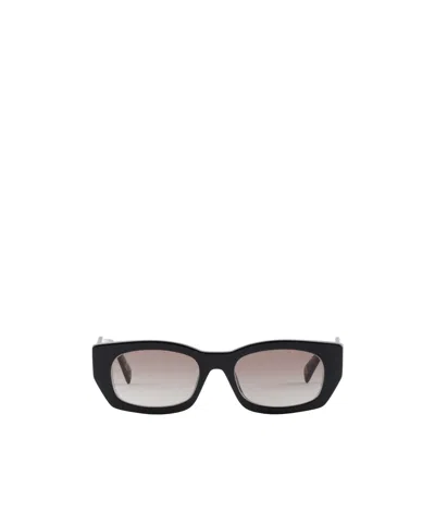 Prada Full Frame Sunglasses In Black