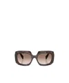 Prada Symbole Oversized-frame Sunglasses In Multi