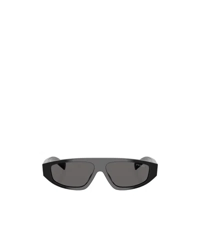 Prada Full Frame Sunglasses In Black