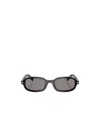 Prada Full Frame Sunglasses In Metallic