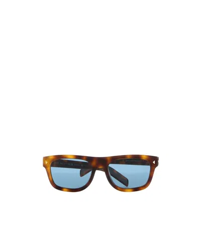 Prada Full Frame Sunglasses In Blue