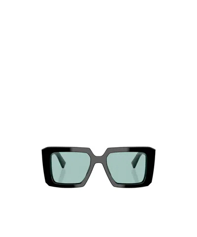 Prada Full Frame Sunglasses In Blue