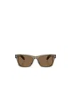 Prada Full Frame Sunglasses In Brown