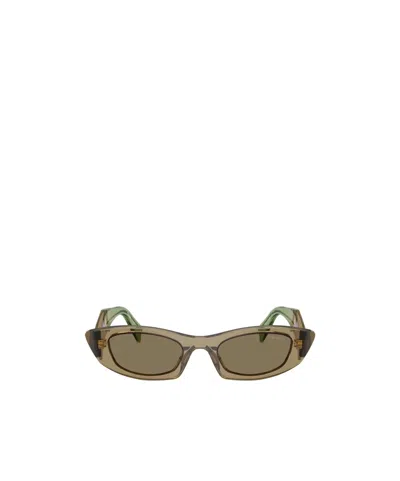 Prada Full-frame Sunglasses In Brown