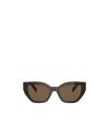 Prada Cat-eye-sonnenbrille In Schildpattoptik In Brown