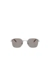 Prada Geometric-frame Sunglasses In Gray