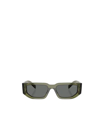Prada Full Frame Sunglasses In Gray