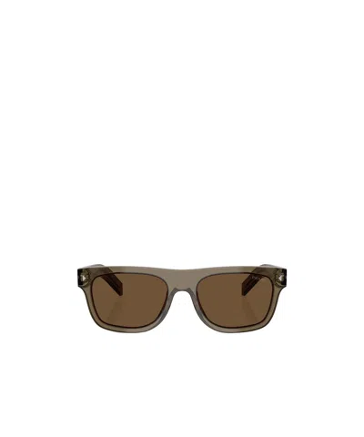 PRADA PRADA EYEWEAR SQUARE FRAME SUNGLASSES
