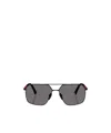 Prada Men's Polarized Sunglasses Ps A50s In Matte Black