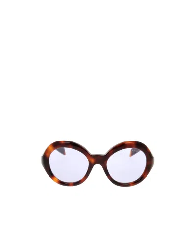 Prada Full Frame Sunglasses In Neutral