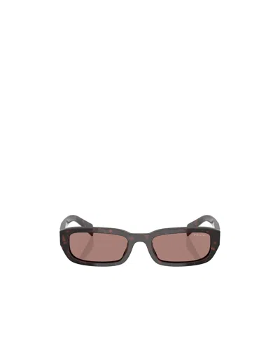 Prada Full Frame Sunglasses In Nude