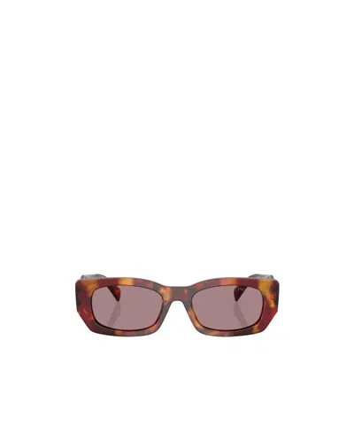 PRADA PRADA EYEWEAR RECTANGULAR FRAME SUNGLASSES
