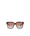 Prada Logo-print Sunglasses In Pink