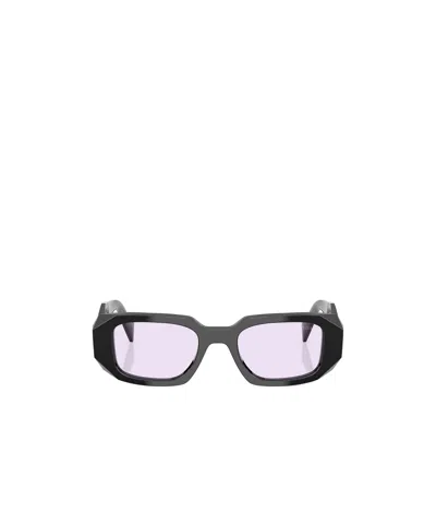 Prada Full Frame Sunglasses In White