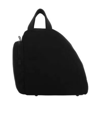 Prada Full Zipper Travel Bag In Black