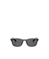 Prada 0pr D13su Rectangular Frame Acetate Sunglasses In Black