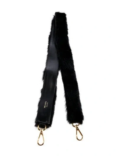 Pre-owned Prada Fur Bag Strap In Multi