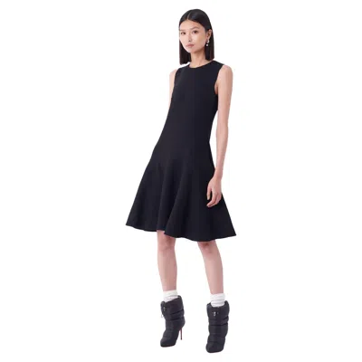 Pre-owned Prada F/w 2006 Black Wool A-line Dress
