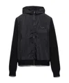 Prada Cashmere And Wool Cardigan In Black