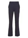 Prada Gabardine Trousers In Multicolor