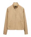 Prada Mens Neutral Lettered Logo-print Regular-fit Nylon Jacket In Desert Yellow
