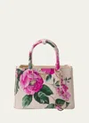 Prada Galleria Saffiano Leather Handbag In F0638 Begonia