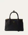 Prada Womens Black Galleria Small Saffiano-leather Tote Bag In F0002 Nero