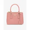 Prada Galleria Saffiano Mini Tote Bag In Pink