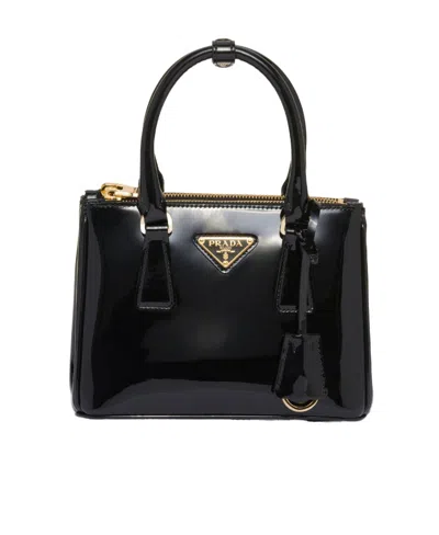 PRADA PRADA GALLERIA TRIANGLE-LOGO MINI HANDBAG