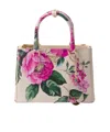 Prada Galleria Saffiano Leather Handbag In Begonia Powder